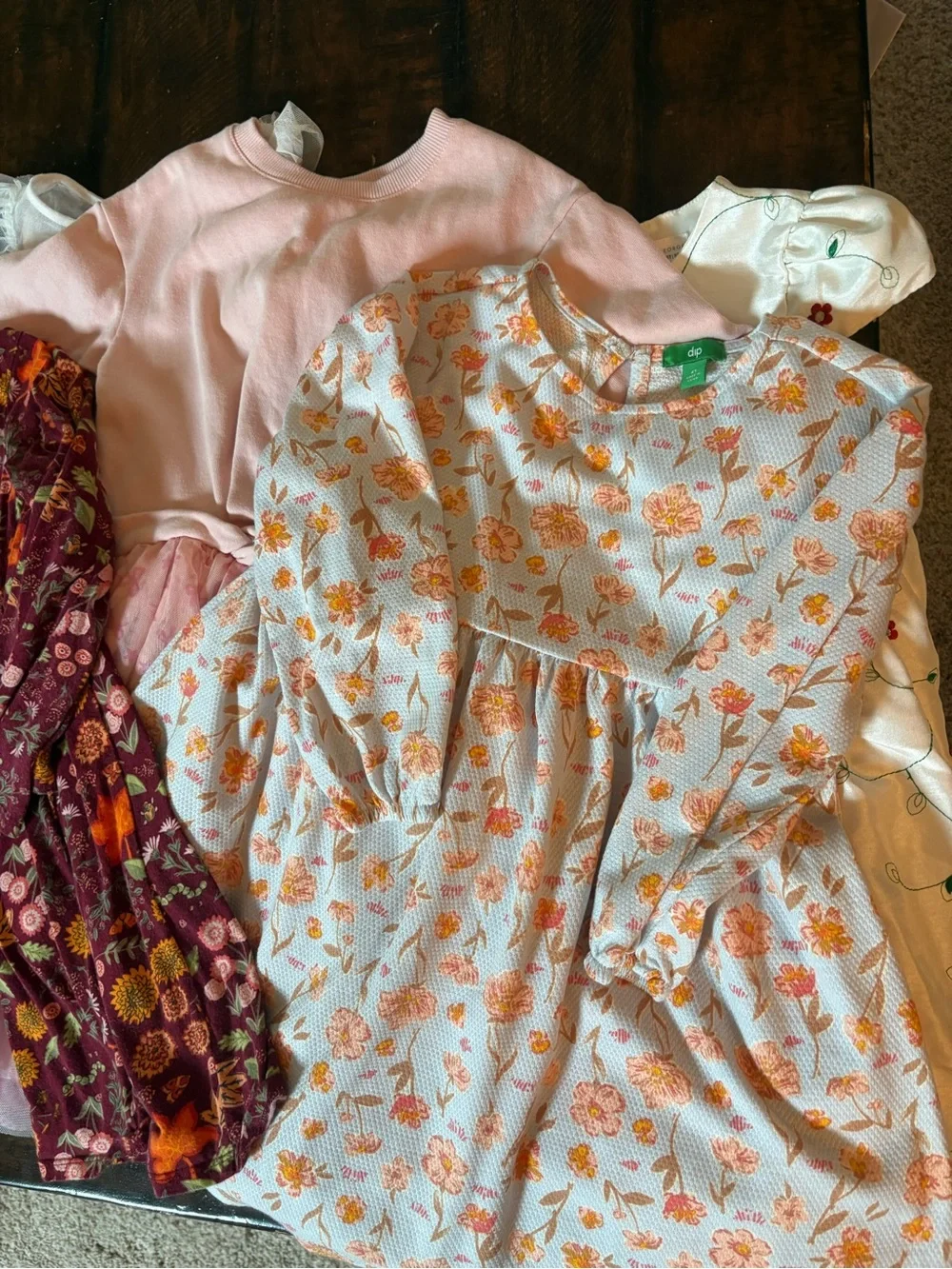 Bundle of 11 Dresses in Kids Size 5T, 4T